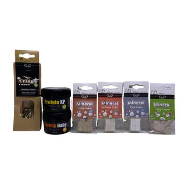 Coffret découverte nourriture pour crevettes GlasGarten