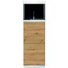 Oase aquarium HighLine Optiwhite 125 chêne (aquarium & meuble) + bon d'achats 10% plantes et poissons