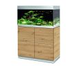 Oase aquarium HighLine Optiwhite 200 chêne (aquarium & meuble) + bon d'achats 10% plantes et poissons