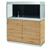 Oase aquarium HighLine Optiwhite 300 chêne (aquarium & meuble) + bon d'achats 10% plantes et poissons