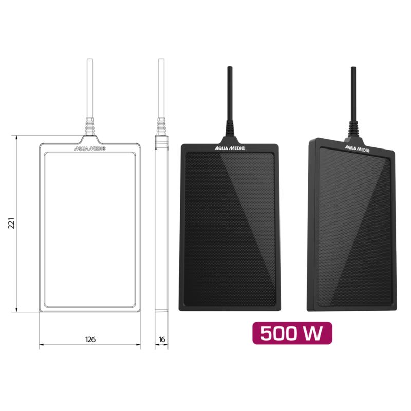 Aqua Medic Chauffage infrarouge en céramique 500 w