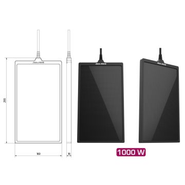 Aqua Medic Chauffage infrarouge en céramique 1000W