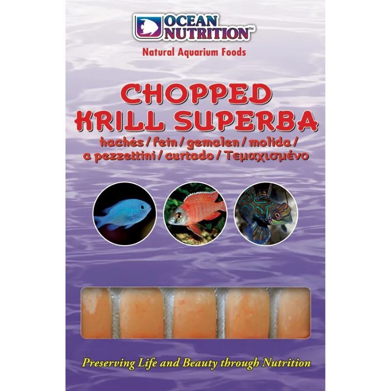 Ocean Nutrition surgelé Chopped Krill Superba 100gr