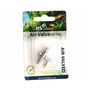 HS Aqua robinet d'air metal 4-6 mm