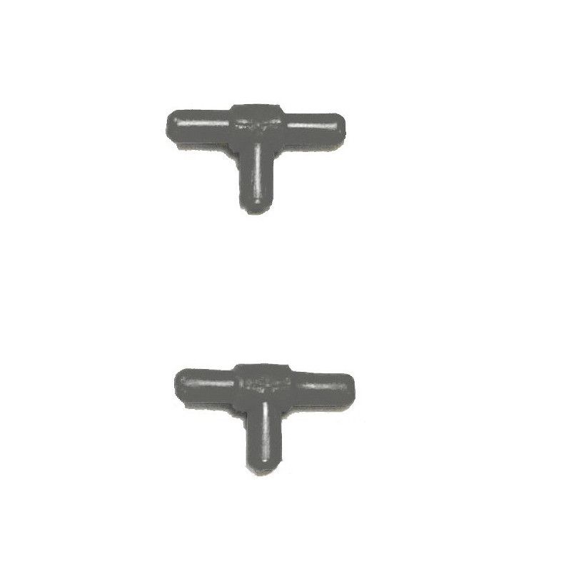 HS Aqua piéce en T pour tuyau 9-12 /2pcs