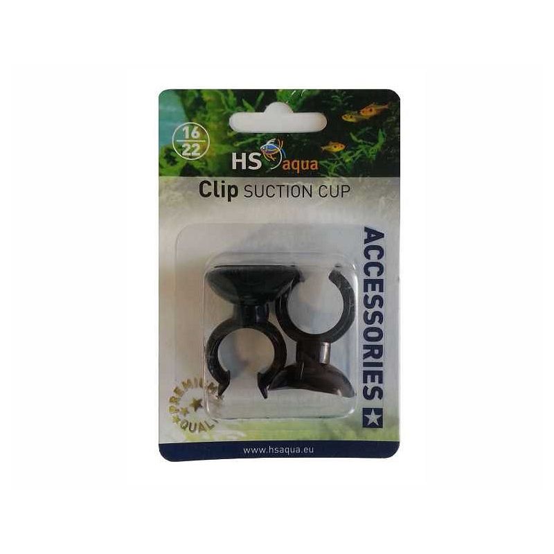 HS Aqua ventouse clip 16-22 mm 2pcs
