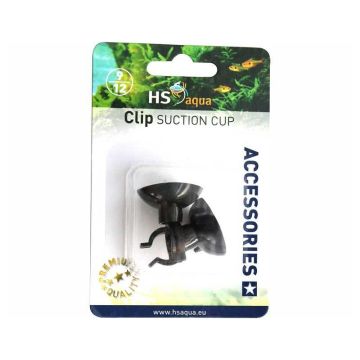 HS Aqua ventouse clip 9-12 mm 2pcs