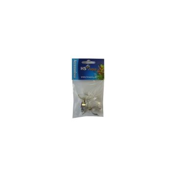 HS Aqua ventouse transparent + metalclip 12-16 par 2pcs