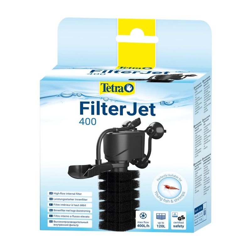 Tetra tec filterjet 400 filtre intérieur 400 / 50-120l